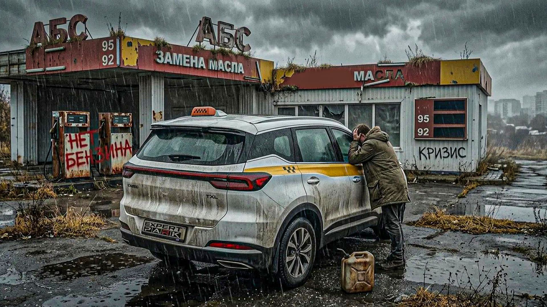 Бензиновый переполох. Работа в ТАКСИ на Chery Tiggo 7 Pro Max смотреть онлайн