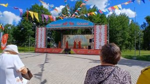 Концерт . День Республики. Парк РДК Вурнары