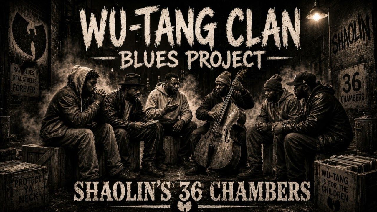 Wu-Tang Clan – 36 Chambers of Blues 🎙️ Aggressive Shaolin Boom Bap Session (Inspired Tribute) смотреть онлайн