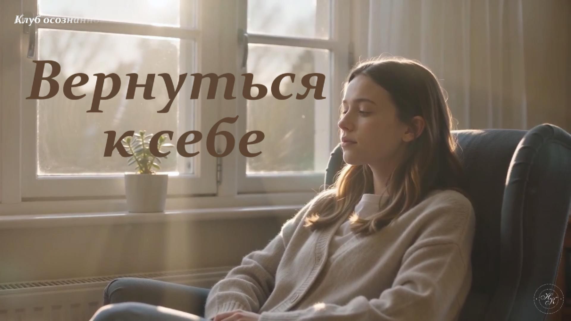 Вернуться к себе / практика медитация