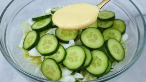 Самый вкусный салат из капусты!  Съедается весь без остатка! Легкий и полезный