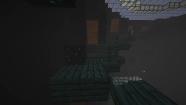 Паркур-прохождение в Minecraft под chill-музыку смотреть онлайн