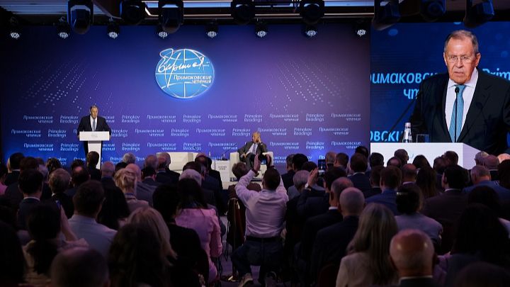 Министр МИД РФ С.В.Лавров на XII Международном форуме «Примаковские чтения», Москва, 24 июня 2026 смотреть онлайн