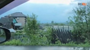 Последствия урагана в городе Кушва Свердловской области сняли на видео