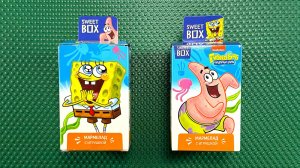 ГУБКА БОБ Sweet Box с ПАТРИКОМ и ГУБКОЙ БОБОМ! РАСПАКОВКА И ДЕГУСТАЦИЯ МАРМЕЛАДА!