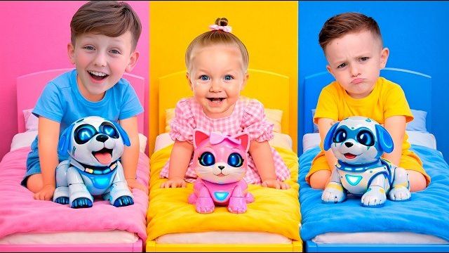 Ева раскрывает тайну 3 цветов! Что ждёт детей в мистической комнате? смотреть онлайн