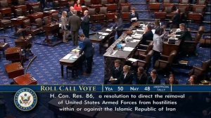 ‼️🇺🇸🇮🇷Сенат США принял резолюцию о прекращении войны с Ираном.
