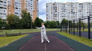 Упражнения с деревянным шестом 100 см (3)