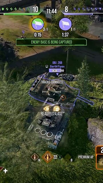 He wasn't Happy about being Pushed Off || WoT Console смотреть онлайн