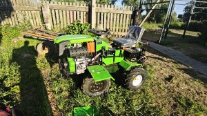 Обзор на китайский мини трактор МТ 154,  4x4