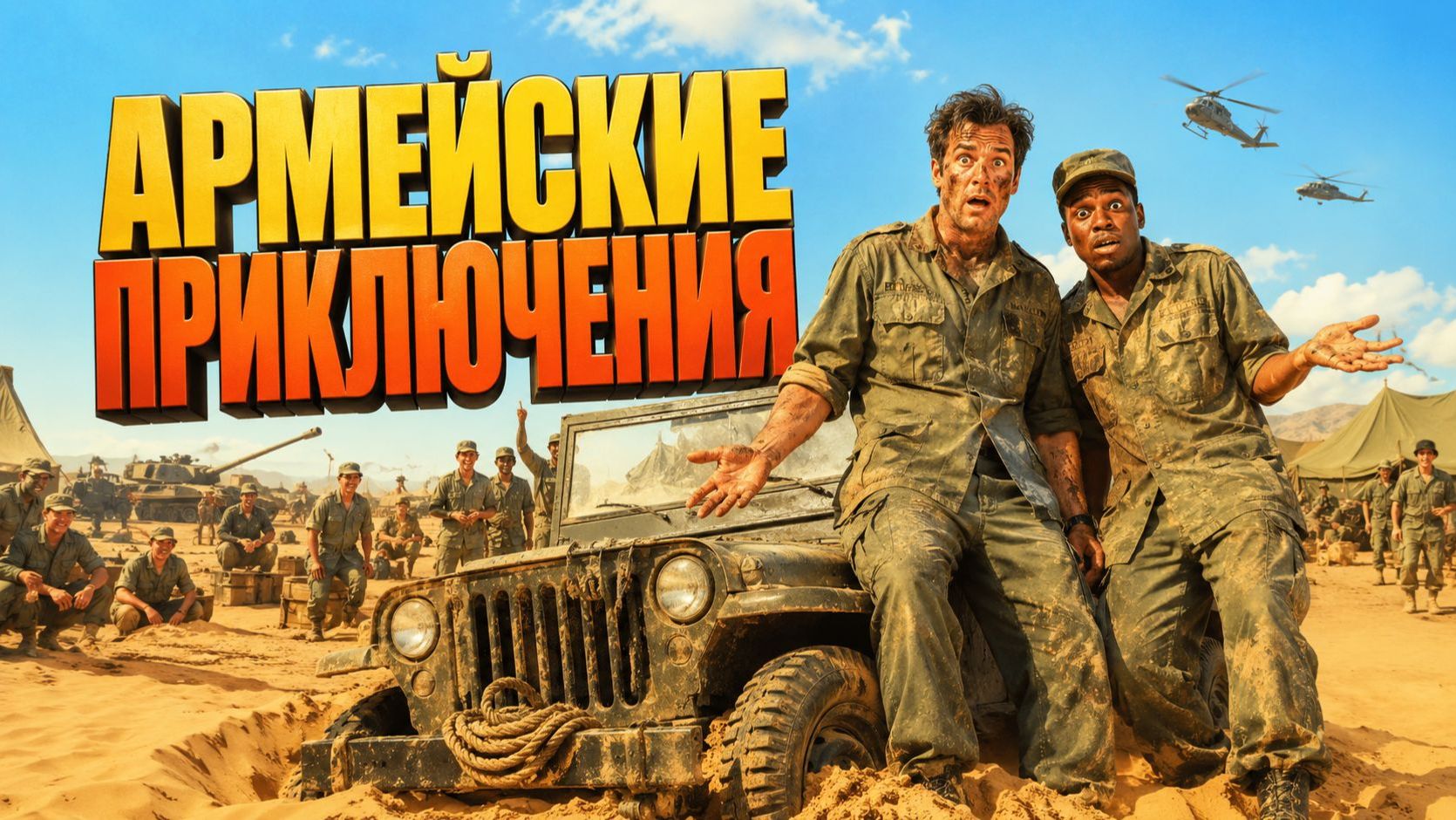 Армейские приключения | In the Army Now (1994) смотреть онлайн