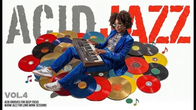 Nu Chill Acid Jazz Vol.4 ｜ Focus Grooves for Work & Study смотреть онлайн