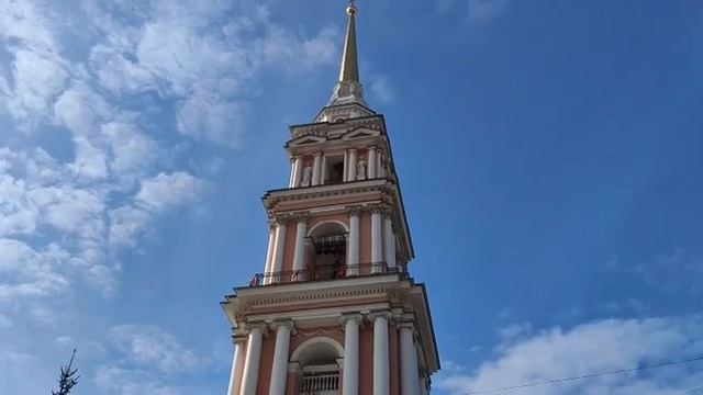 Казачий Крестовоздвиженский собор в Санкт-Петербурге колокольный звон