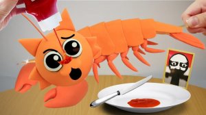 АСМР ЕШЬ ЛОБСТЕРА ИЗ СПРУНКИ В РЕАЛЬНОЙ ЖИЗНИ МУКБАНГ В СТИЛЕ КЛУНАТИК 😋