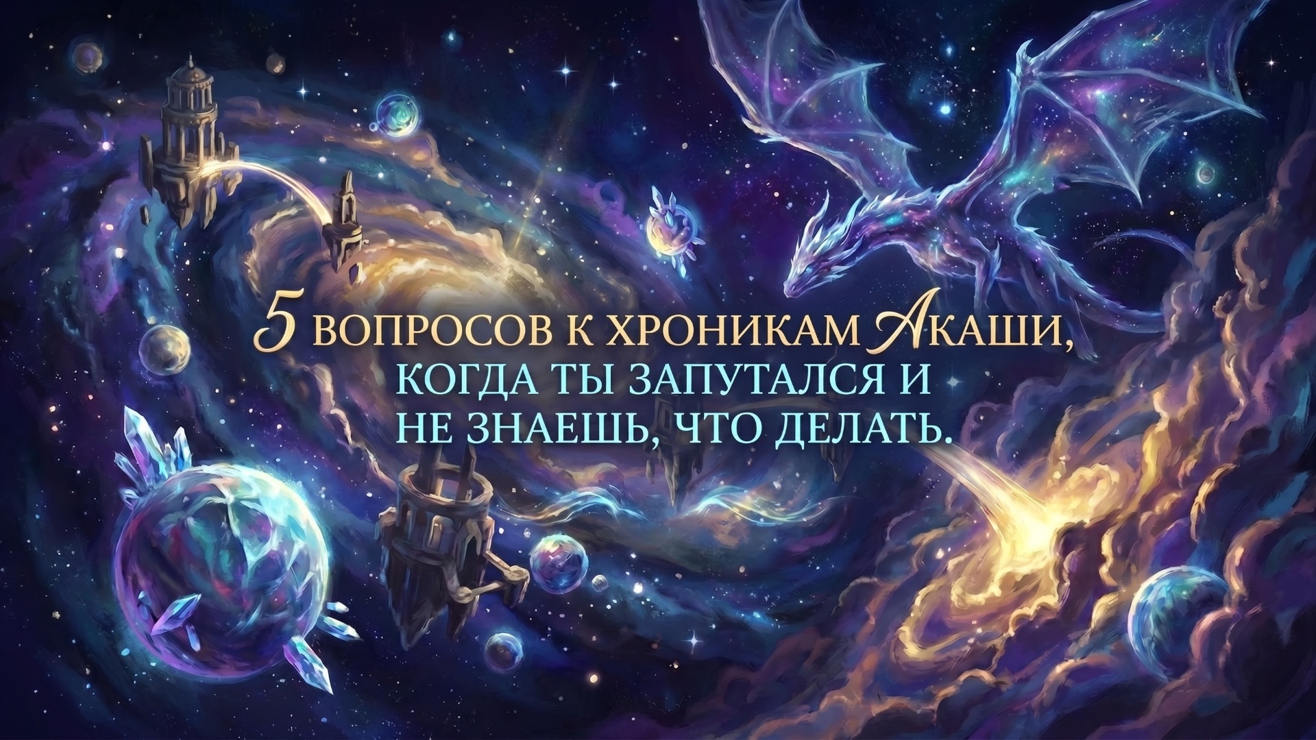 5 вопросов к Хроникам Акаши, когда вы запутались и не знаете, что делать