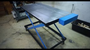 Изготовление подъемного стола с ножничным механизмом и электро приводом