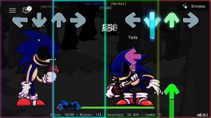 fnf you cant run Sonic. exe vs Sonic. exe