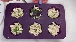 Готовлю куриные маффины. Очень вкусные. Обзор.