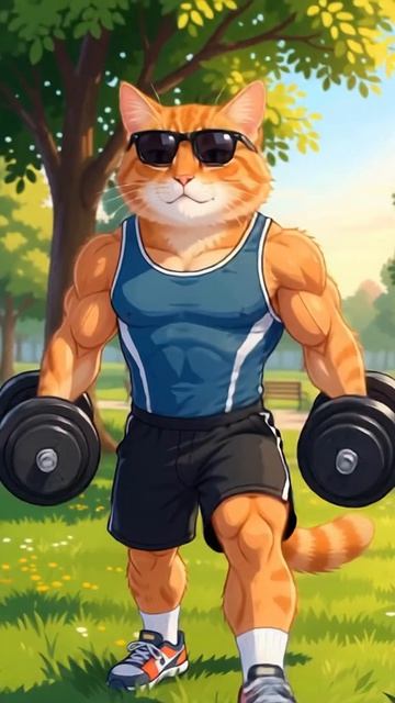 Спортсмен Котофей!