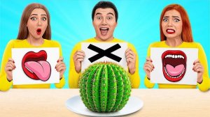 Откуси Лизни или Ничего Челлендж _ Смешные Челленджи от Mega DO Challenge