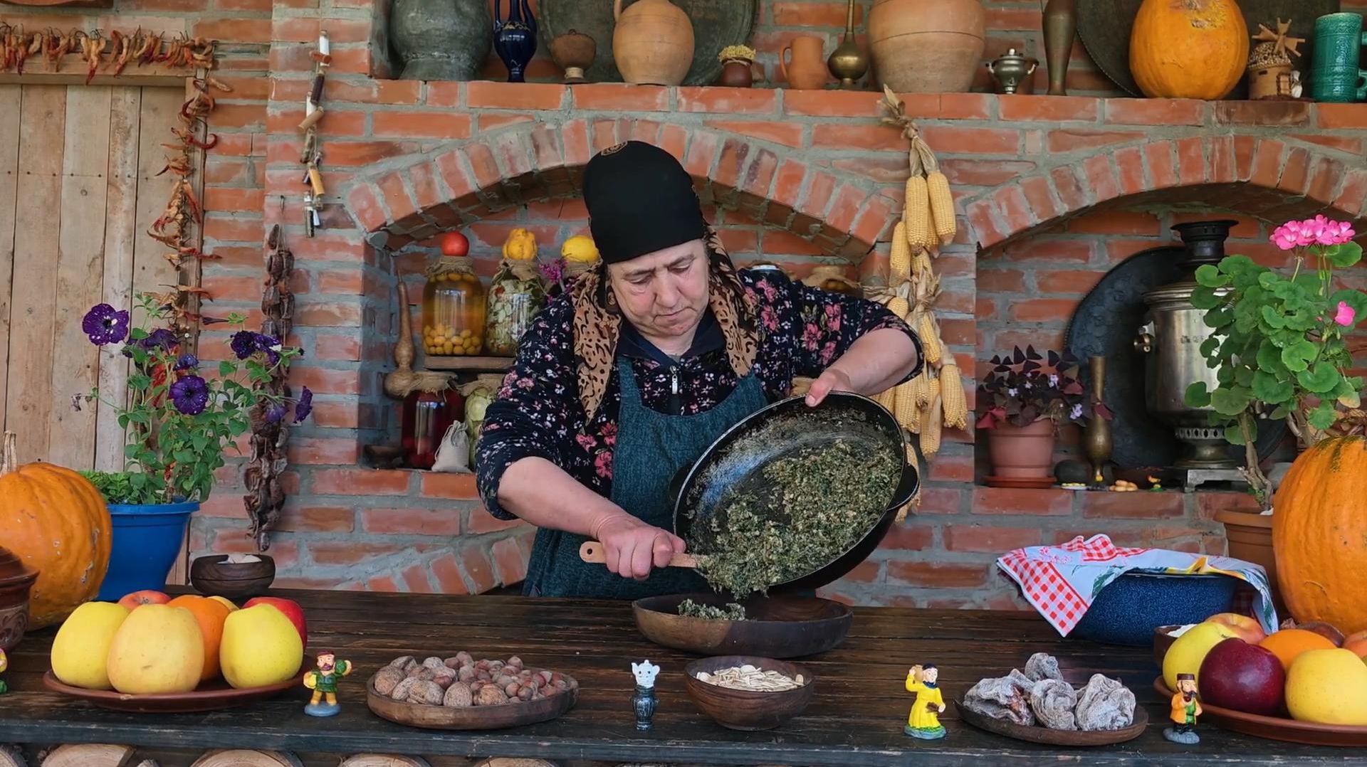Приготовление традиционного супа Арчо Азербайджанская Кухня Деревенская Кухня Рецепты смотреть онлайн