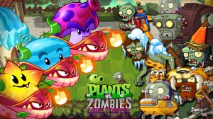 Зомби против растений Plants vs Zombies ПвЗ Растения против Зомби-2 PvZ Fusion Битва прохождение