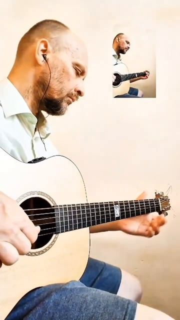 Фрагмент пьесы для гитары - Guitar piece fragment смотреть онлайн