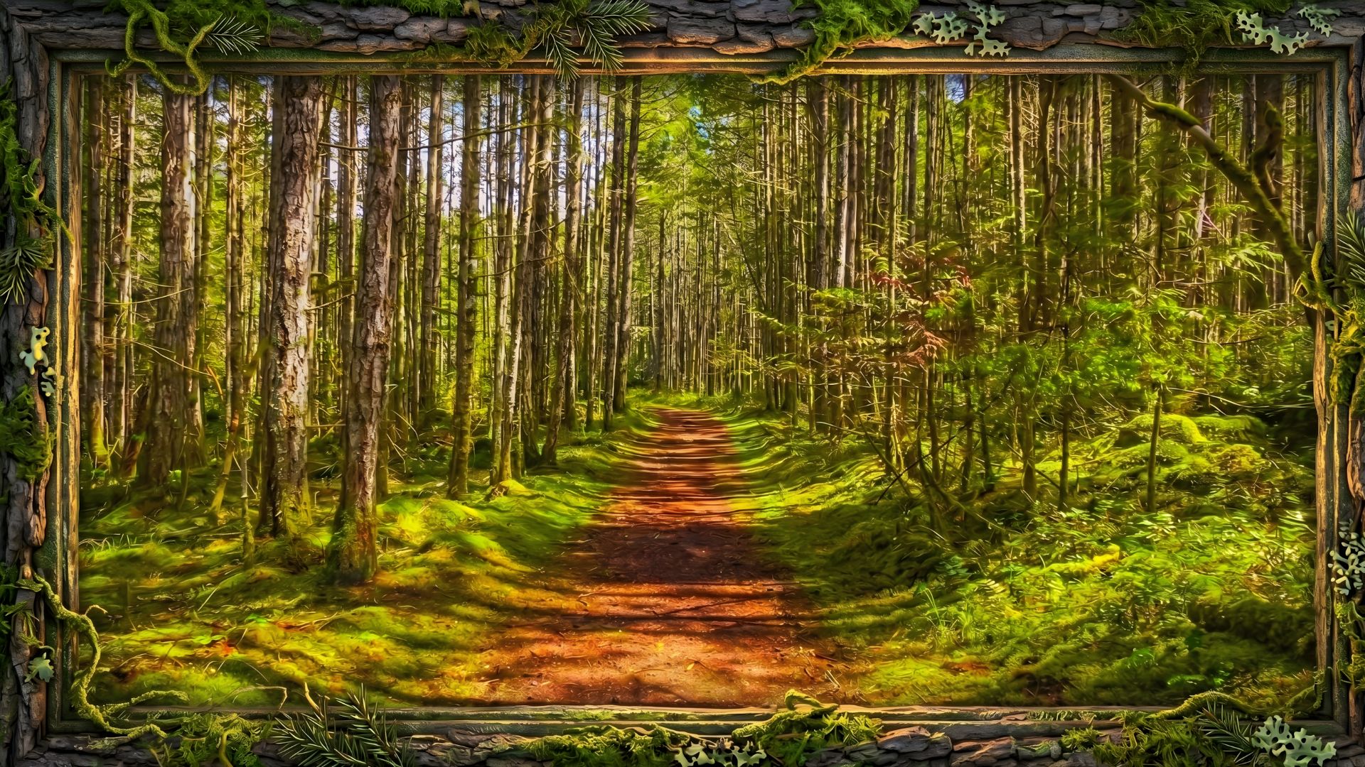 🌲 Аутентичные звуки леса | Расслабляющая прогулка на природе — для сна, медитации и восстановления. смотреть онлайн