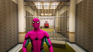 GTA 5 ЭПИЧНЫЕ РЭГДОЛЛЫ: КРАСНЫЙ ЧЕЛОВЕК-ПАУК ПРОТИВ КРАСНОГО МИНЬОНА ПРОТИВ ЗЕЛЁНОГО МИНЬОНА