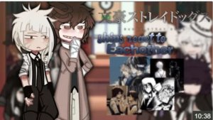 Bungou Stray Dogs Ships React To Eachother!, 🫧🔗, Cringe Warning ☠️