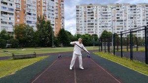 Упражнения с деревянным шестом 100 см (6)