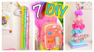 7 КРАСИВЫХ ВЕЩЕЙ, сделанных своими руками — милые поделки #diy #roomdecor