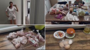 Экономная закупка продуктов на 4100р🔥 разделка мяса/ пижама по дешёвке/ ужин из индейки🔥