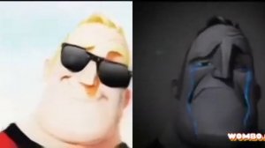 Mr incredible becoming canny all stars and uncanny all stars singing wombo ai (part 4)