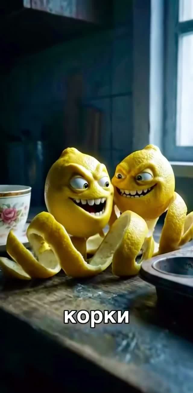Не выбрасывайте кожуру - лучше используй  🍋
