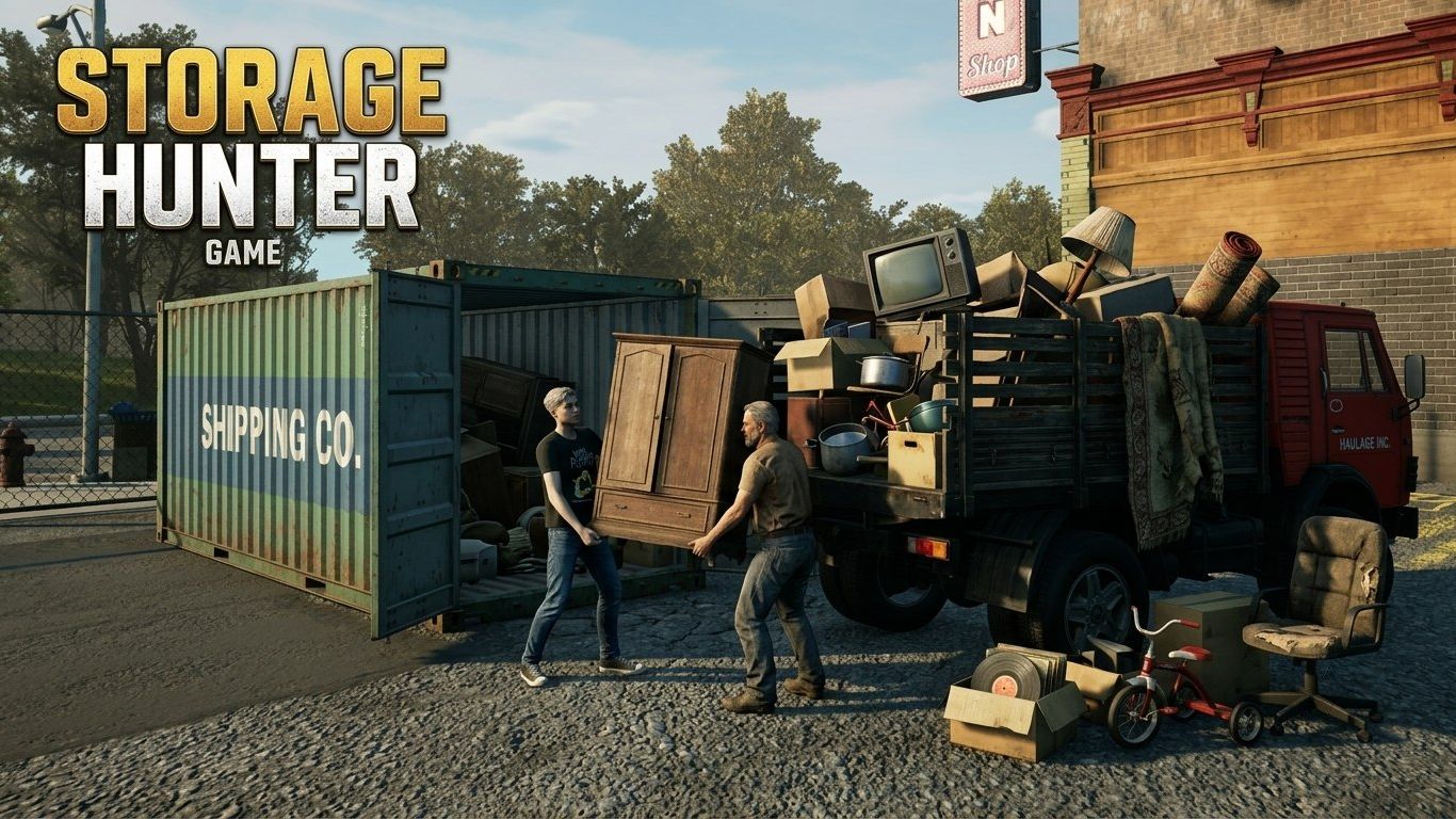 НУ ВСЕ ТЕПЕРЬ У МЕНЯ БОЛЬШОЙ МАШИН!!!/STORAGE HUNTER SIMULATOR #23