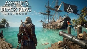 assassin's creed black flag resynced - 11 минут геймплея