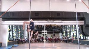 Pole acrobatics