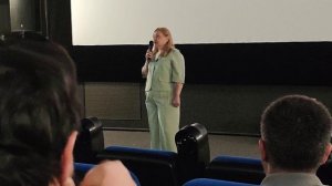 Всей семьей на премьере документального фильма.