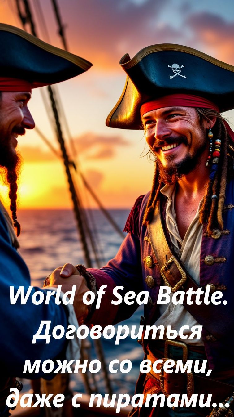 World of Sea Battle. Договориться можно со всеми, даже с пиратами...