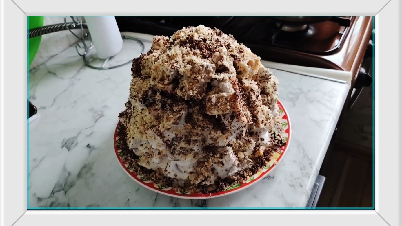 МОЙ ФИРМЕННЫЙ ТОРТ "ГРАФСКИЕ РАЗВАЛИНЫ" 😋