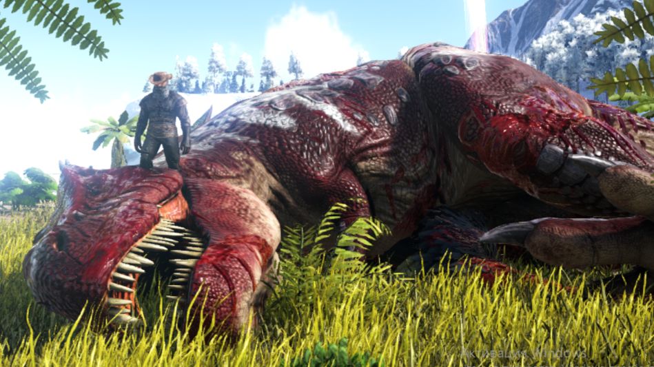 ARK Survival Evolved. #10 Добываем железо и прочее д...мо. смотреть онлайн