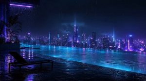 Dark Synthwave Mix Vol.46 🌃 1 Hour Neon Noir Cyberpunk BGM for Focus & Night ｜ Neon Horizon