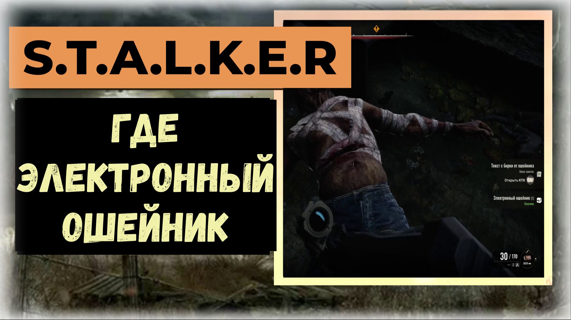 16) S.T.A.L.K.E.R.2 Сердце Чернобыля Где найти электронный ошейник без квеста смотреть онлайн