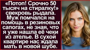 Истории из жизни/Аудиорассказы жизненные/Потоп! - свекровь рыдала/Аудиокниги слушать онлайн/Рассказы