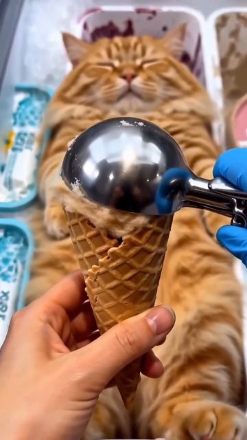 Как рождается кото- мороженое