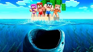 САМЫЙ ОПАСНЫЙ МИР ПОД ВОДОЙ В MINECRAFT