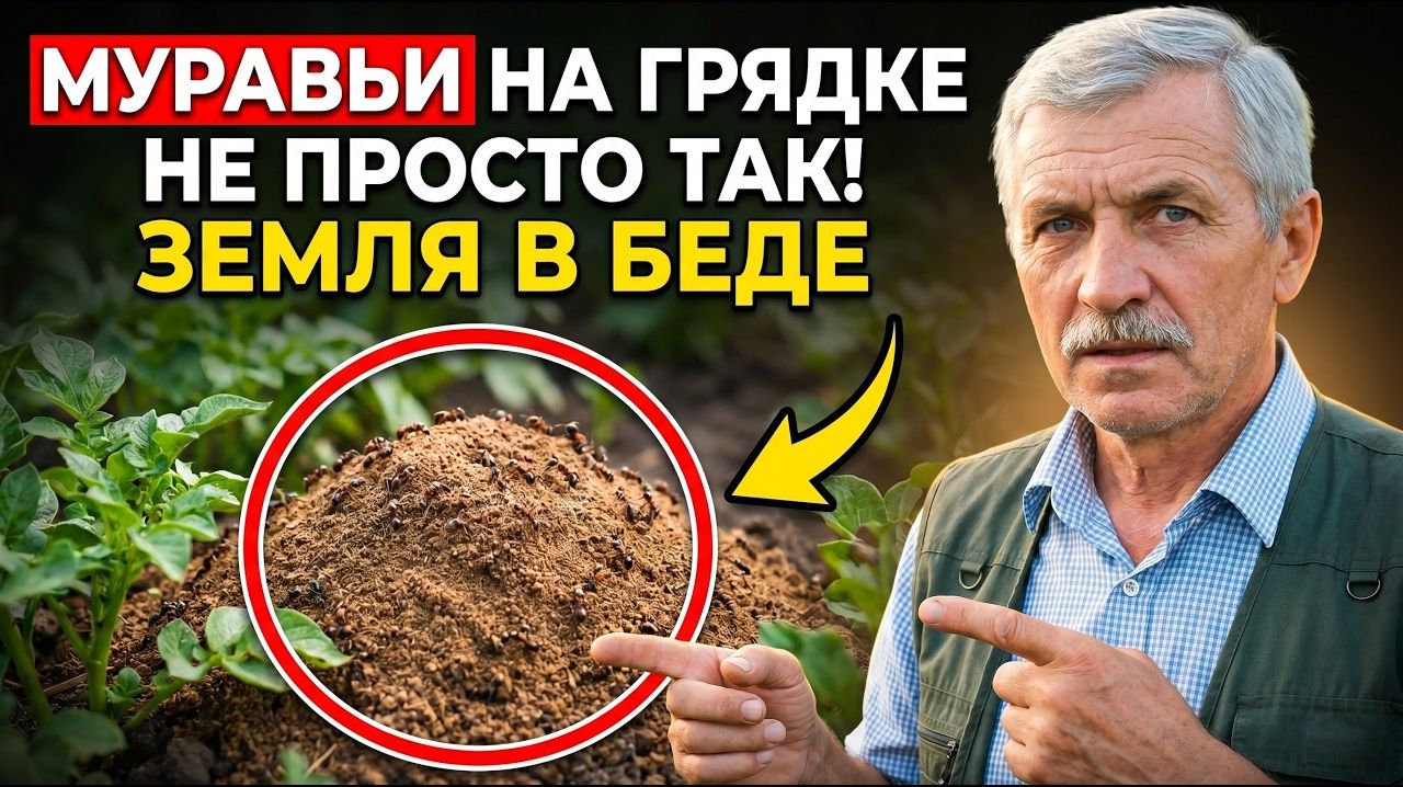 Муравьи на грядке не просто так. Они выдают то, что скрывает земля ✅ смотреть онлайн