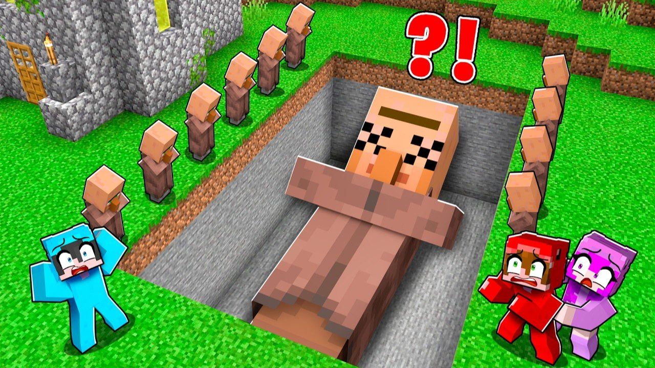 СЕКРЕТ ПОХОРОНЕННОГО ЖИТЕЛЯ В MINECRAFT НАКОНЕЦ РАСКРЫТ
