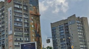 159 #  20.06.26. Еще один мурал в Хабаровске...на Амурском бульваре.